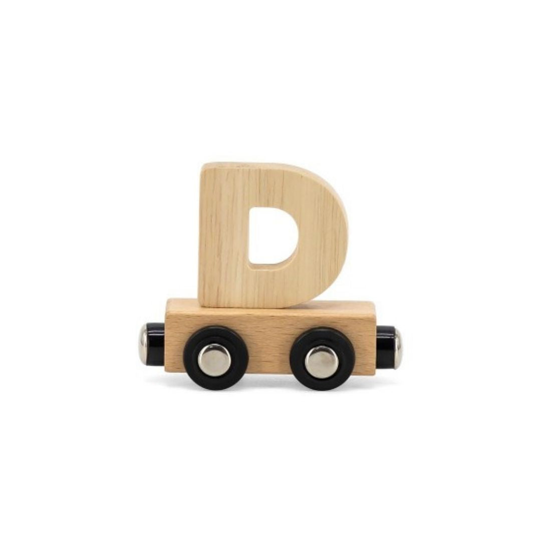 Tryco houten lettertreintje naturel