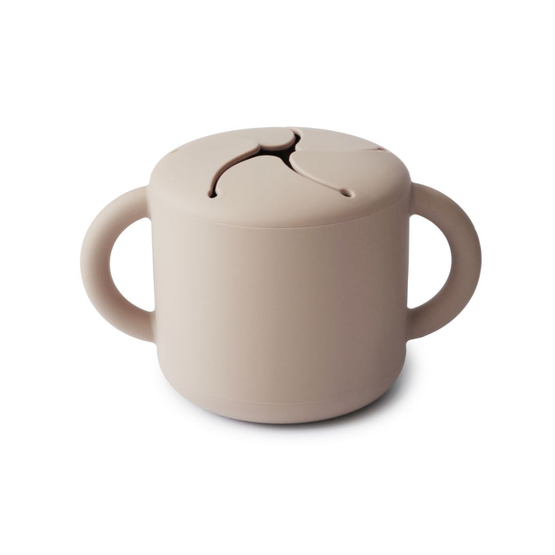 Mushie Snack Cup - Siliconen Shifting Sand