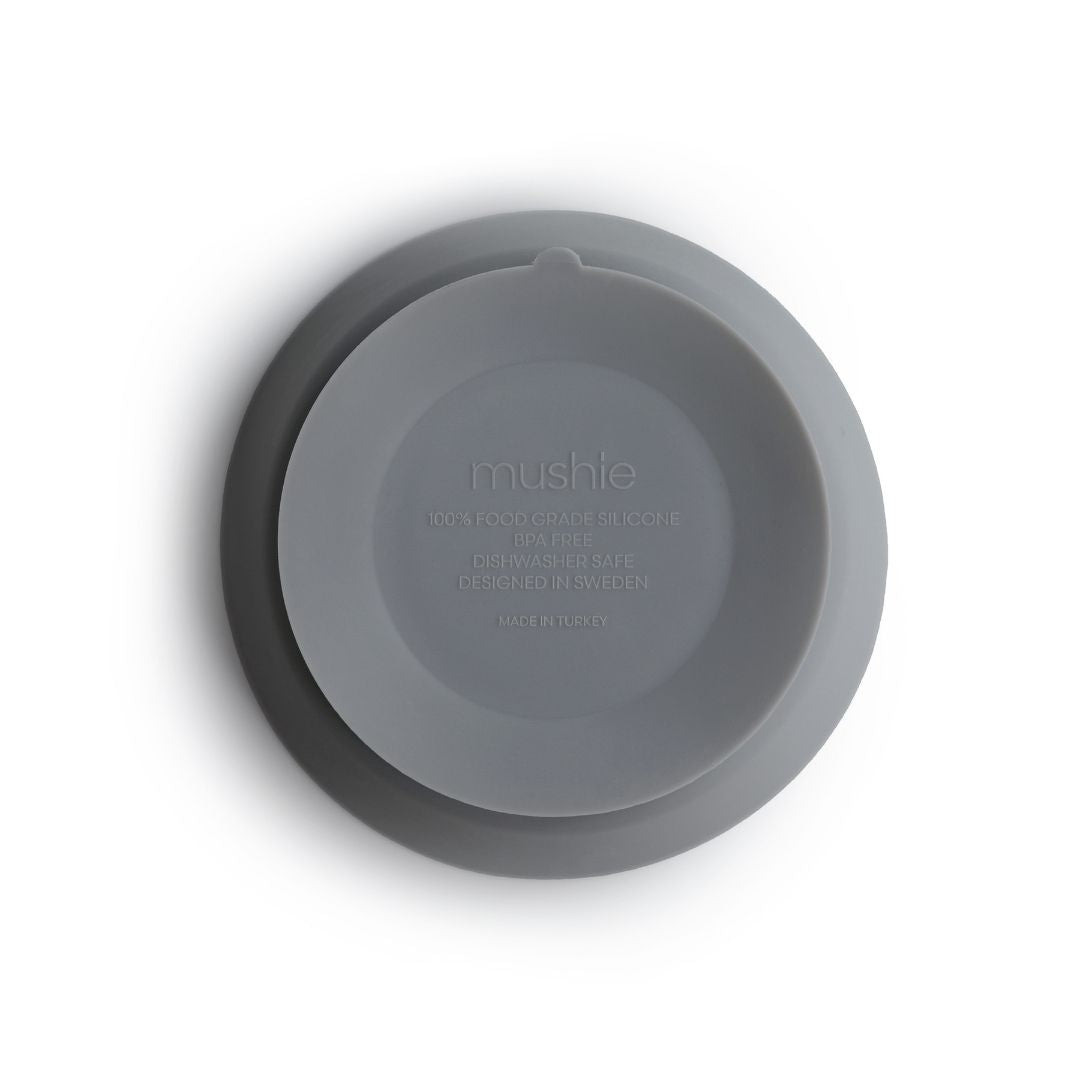 Mushie Siliconen Kom met zuignap Stone