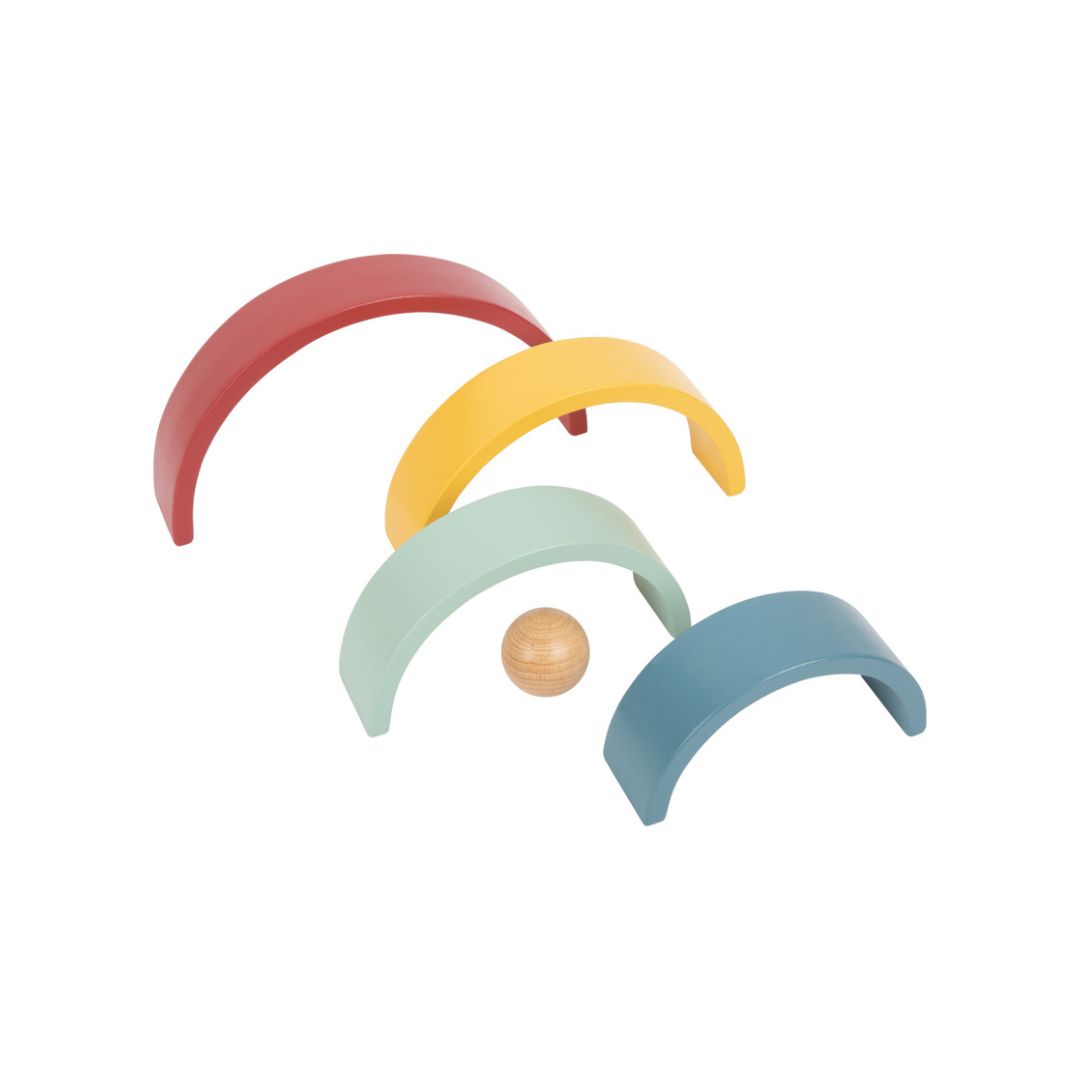 Houten Regenboog Open ended Safari - Small Foot