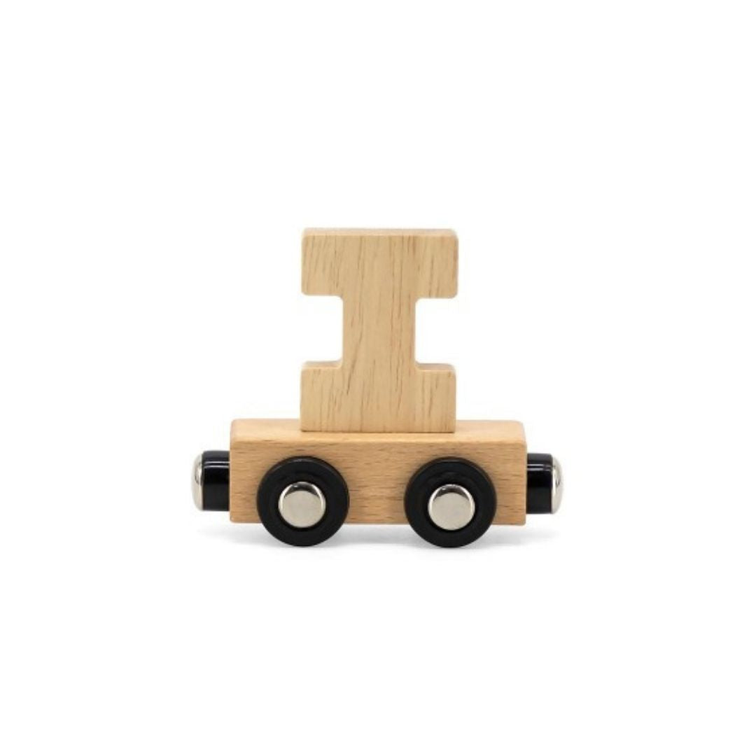 Tryco houten lettertreintje naturel