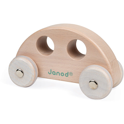 Janod - Houten auto naturel