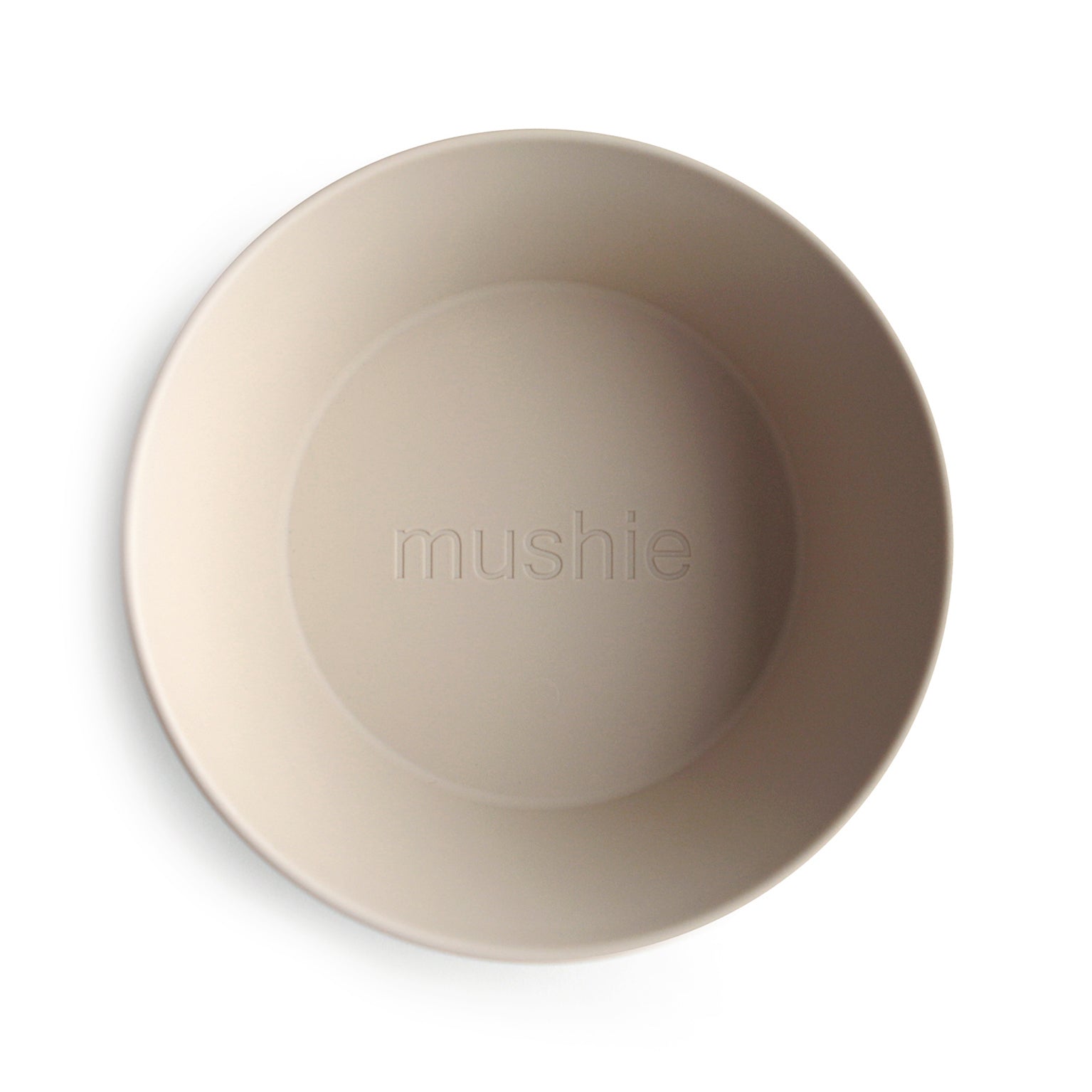 Mushie Kommenset Rond (2stuks) Vanilla