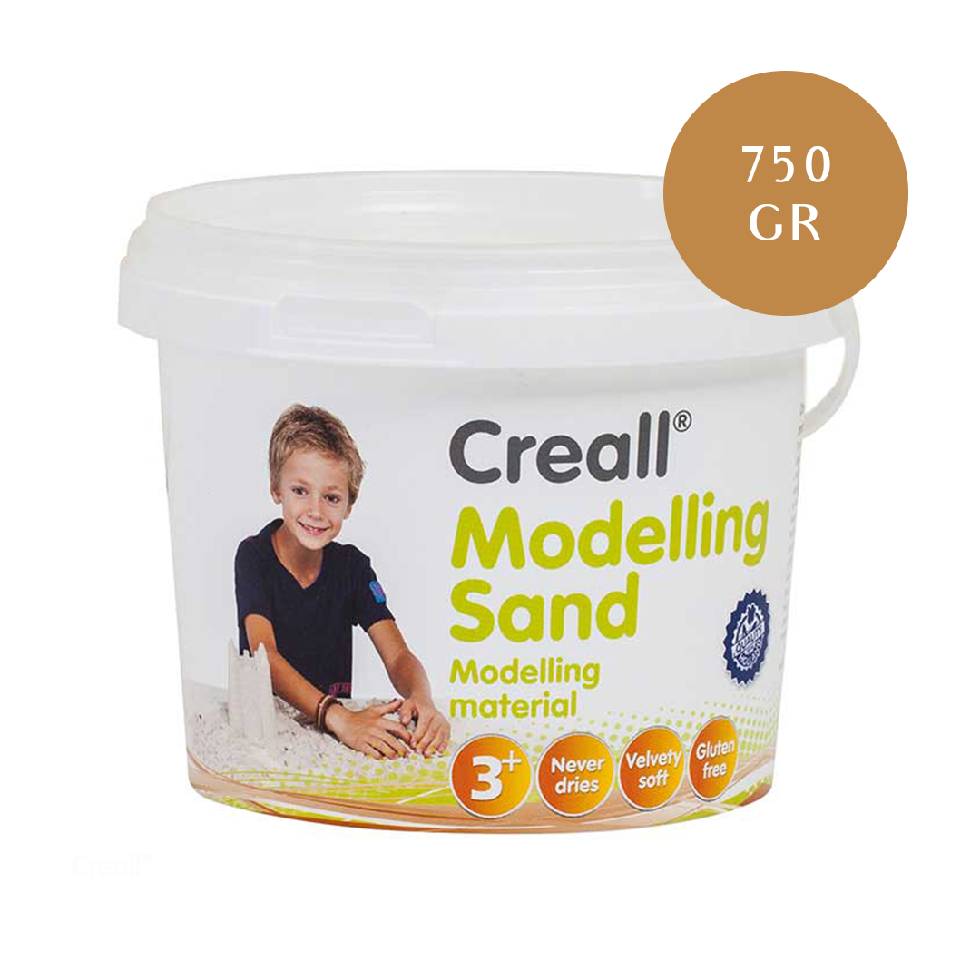 Creall kinetisch zand in emmer - 750 gr
