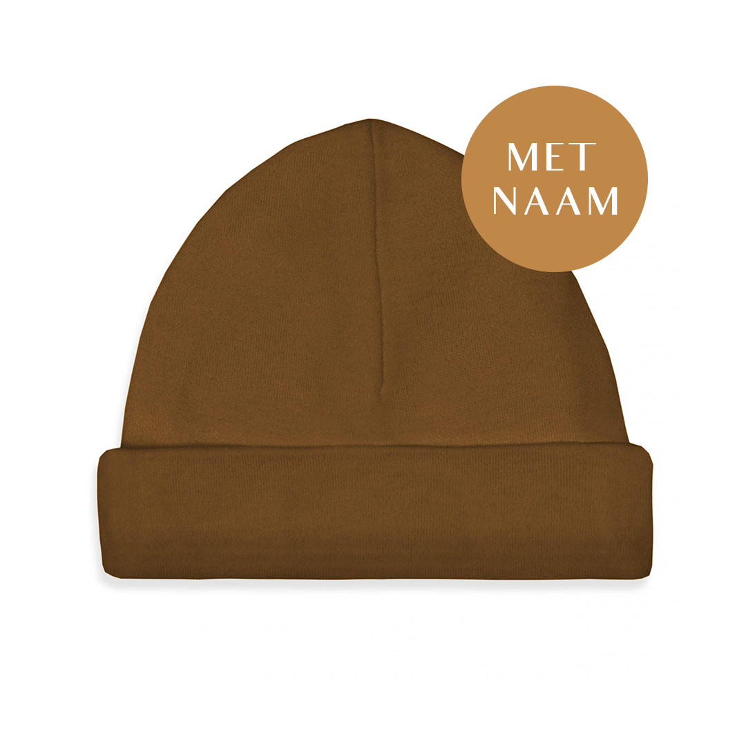 Mutsje bruin (met naam) - Little Concept