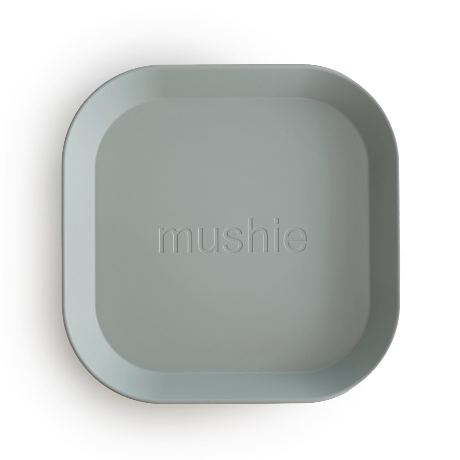 Mushie Bordenset Vierkant (2stuks) Sage