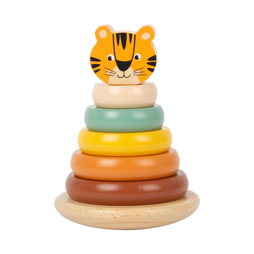 Stapeltoren hout safari - Little Concept