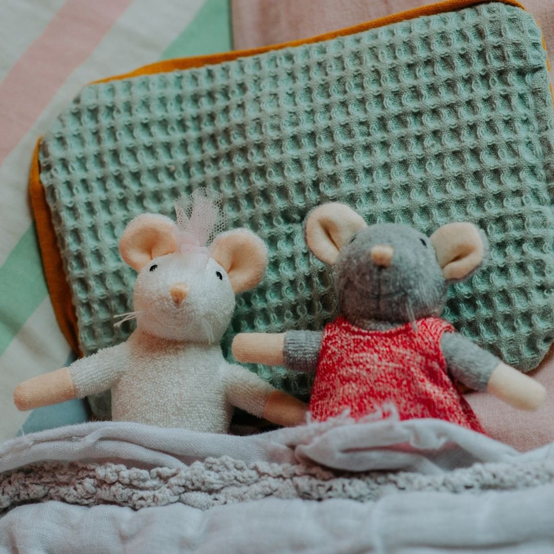 Knuffel Muis Ella (12 cm) - Het Muizenhuis